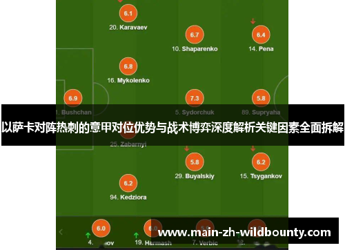 以萨卡对阵热刺的意甲对位优势与战术博弈深度解析关键因素全面拆解 以萨卡对阵热刺的意甲对位优势与战术博弈深度解析关键因素全面拆解