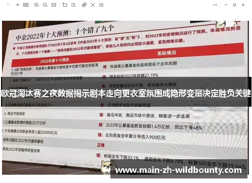欧冠淘汰赛之夜数据揭示剧本走向更衣室氛围成隐形变量决定胜负关键 欧冠淘汰赛之夜数据揭示剧本走向更衣室氛围成隐形变量决定胜负关键